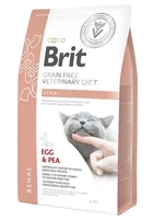 Сухой корм для кошек Brit VD Renal при заболеваниях почек с яйцом и горохом