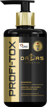 Шампунь для волосся Dalas Cosmetics Profi-Tox з кератином, колагеном та гіалуроновою кислотою 970 мл (4262396141477)