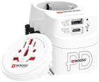 Ładowarka sieciowa Skross PRO Light USB AC30PD World White (1302473)