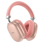 Наушники беспроводные Hoco W35 Max Joy 90h AUX Micro-SD Розовый