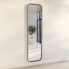 Настенное зеркало Fenster Монако Серое 156x46x4