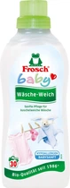 Екологічно чистий ополіскувач для дитячої та дорослої білизни Frosch Baby 0.75л 30 прань