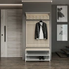 Прихожая Fenster Эмбер 4 990 Белая ДСП дуб сонома