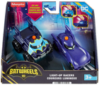 Zestaw samochodzików Fisher Price DC Comics Batwheels Cars Bam i Buff 2 szt (194735130405)