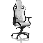 Крісло для геймерів Noblechairs EPIC White/Black екошкіра Білий з чорним (NBL-PU-WHT-001)