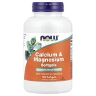 Кальций и магний с витамином Д3 Now Foods (Calcium & Magnesium) 120 капсул