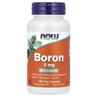 Бор Now Foods (Boron) 3000 мкг 100 капсул