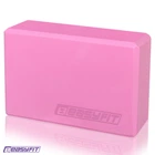 Блок для йоги EasyFit EVA розовый