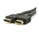 Кабель Merlion HDMI-HDMI HIGH SPEED 0.3m, v1.4, OD-7.5mm, круглый Black, коннектор Black, (Пакет) Q250