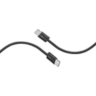 Кабель Promate EcoLine-Ci120 USB-C to Lightning 27W Power Delivery 1.2 м Black (ecoline-ci120.black)