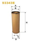 Фільтр повітря Tata Motors Etalon Wix Filters (93343E) WIX Filters (93343E)