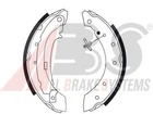 Колодка гальм. барабан. CITROEN / PEUGEOT / RENAULT Saxo/106/206/Laguna задн. (вир-во ABS) A.B.S. (8895)