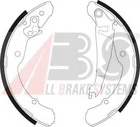 Колодка тормозов. барабан. SKODA Octavia задняя (выр-во ABS) A.B.S. (9042)