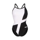 Женский Купальник Arena DIAMOND SWIMSUIT LIGHTDROP BAC черный, белый Жен 42 007757-510 42