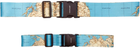 Резинка багажна Kikkerland World Traveler Luggage Straps 2 шт. (0612615113091)