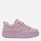 Sneakersy damskie do kostki Fila Sandblast S FFW0190-40024 37 (6.5US) 23.3 cm Różowe (8719477702332)