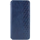 Кожаный чехол-книжка GETMAN Cubic (PU) для Xiaomi Redmi Note 13 5G Синий