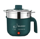 Электрическая рисоварка с антипригарным покрытием Rice Cooker 600 Вт Зеленая