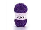 Пряжа YarnArt Dolce фіолетовий 100% мікрополіестр 120м 100г 5шт/уп 792