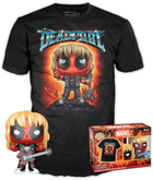 Подарунковий набір Funko Pop! & Tee Marvel Deadpool Heavy Metal Фігурка 9 см + Футболка Розмір S (889698750547)