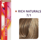 Фарба для волосся Wella Professionals Color Touch Rich Naturals 7/1 Середній Блонд попелястий без аміаку 60 мл (8005610527635)