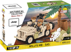 Klocki konstrukcyjne Cobi 2298 Historical Collection World War II Willys MB-SAS 180 szt (5902251022983)