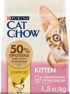 Сухий корм для кошенят Purina Cat Chow Kitten з куркою