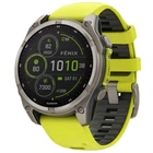 Смарт-часы Garmin fenix 8 47mm,Saph Solar, BareTi/Graphite,AmpYe/GrphBnd [113289]