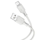 Кабель для зарядки Hoco X101 Type-C Assistant silicone charging data cable 1м Сірий