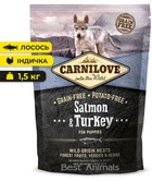 Сухой корм для щенков Carnilove Salmon & Turkey Puppy