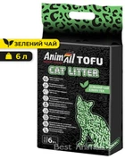 Соєвий наповнювач з ароматом зеленого чаю Анімал AnimAll Tofu 6 л (2.6 кг) (4820224500355)