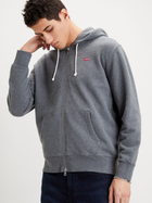 Bluza męska rozpinana streetwear z kapturem Levi's The Original Hm 34584-0000 S Szara (5400898433969)