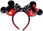 Obręcz do włosów Loungefly Disney Mickey and Minnie Walentynki z uszkami (671803401129)