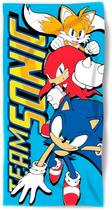 Ręcznik plażowy Sega Sonic The Hedgehog 70 x 140 cm (8435631339052)