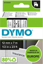 Taśma etykietowa Dymo D1 Original 12 mm x 7 m (5411313450133)