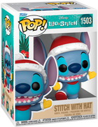 Figurka Funko Pop! Disney Stitch with Santa Hat 9 cm (889698800372)