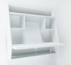 Навесной компьютерный стол AirTable-III Comfy-Home белый