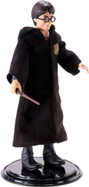 Figurka z akcesoriami Noble Collection Harry Potter Harry with wand Bendyfigs 19 cm (849421006808)