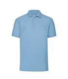 Поло Fruit of the Loom 65/35 Polo 3XL Сірий (7634020943XL)