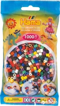 Набір кольорових намистин Hama Midi 5+ 22 кольори 1000 шт (207-67)