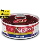 Вологий корм для котів Farmina N&D Digestion Lamb & Fennel Adult З ягнятком та кіноа 80 г
