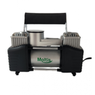 Автомобільний компресор Moltis, 12V, 2 циліндри, 25А, 90 л/хв, 360 Вт, шланг 6 м