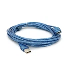 Удлинитель USB 2.0 AM/AF 5.0m синий
