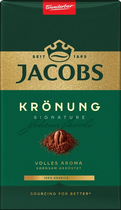 Кофе молотый 500г, пакет Kronung Jacobs Monarch