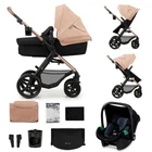 Коляска Kinderkraft 3 в 1 Moov 2 Sand [113871]