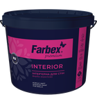 Краска акриловая высококачественная Farbex Interior 14кг