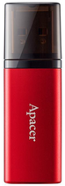 Flash Drive Apacer AH25B 256GB USB 3.2 (AP256GAH25BR-1) Red (6986623)