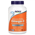 Омега-3 Now Foods (Omega-3) 180 мг ЕПК/120 мг 180 капсул