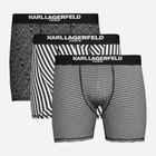 Набор трусов боксеров мужских Karl Lagerfeld 69020866 L 3 шт Черный/Белый (1159822730)