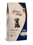 Повнораціонний корм для цуценят How Meow Puppy з ягнятком та рисом